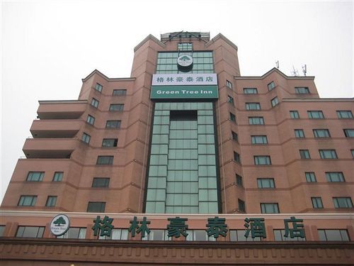 Greentree Inn Jiangsu Wuxi New District Airport Business Hotel Eksteriør billede