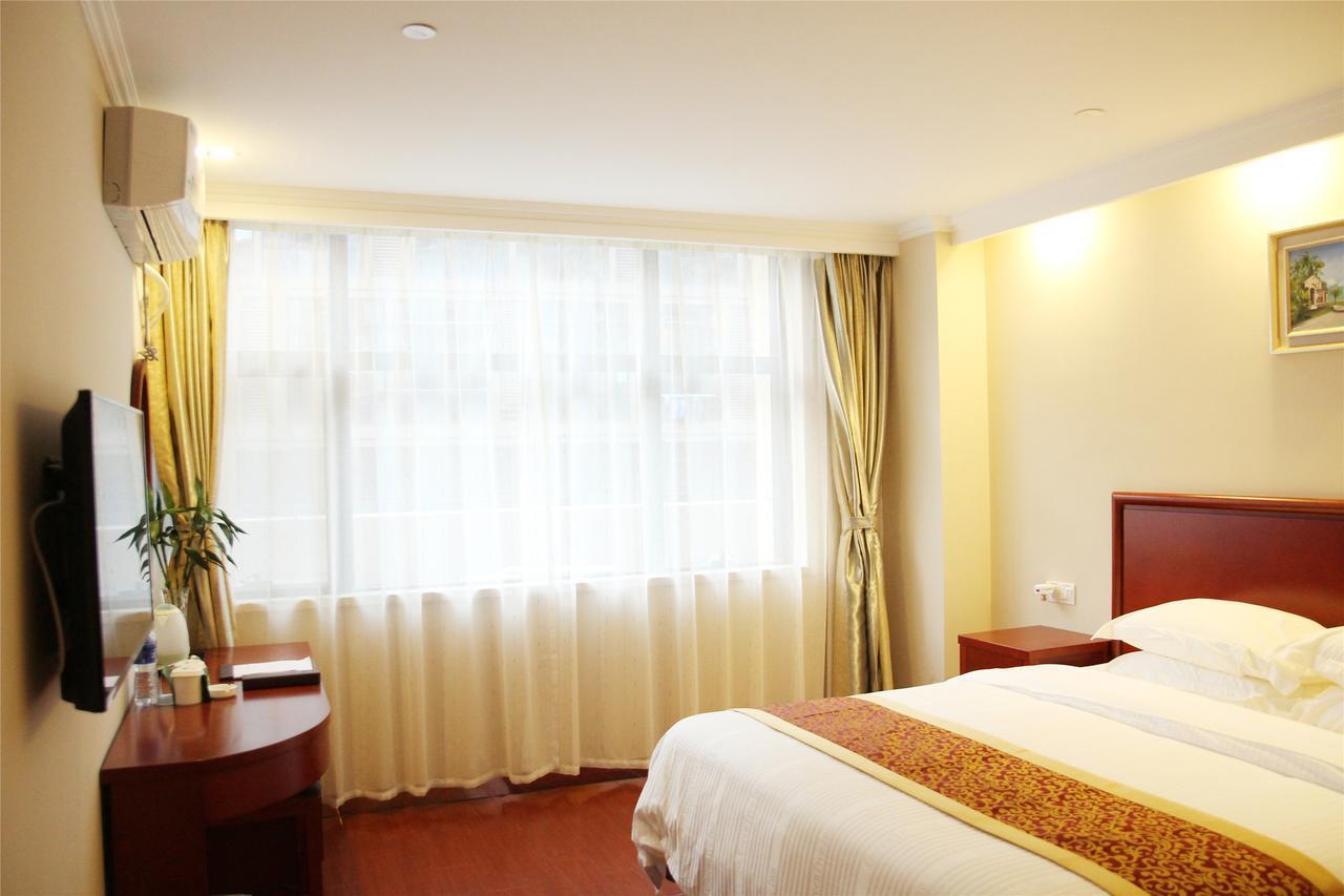 Greentree Inn Jiangsu Wuxi New District Airport Business Hotel Eksteriør billede