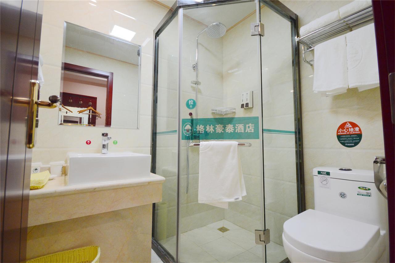 Greentree Inn Jiangsu Wuxi New District Airport Business Hotel Eksteriør billede