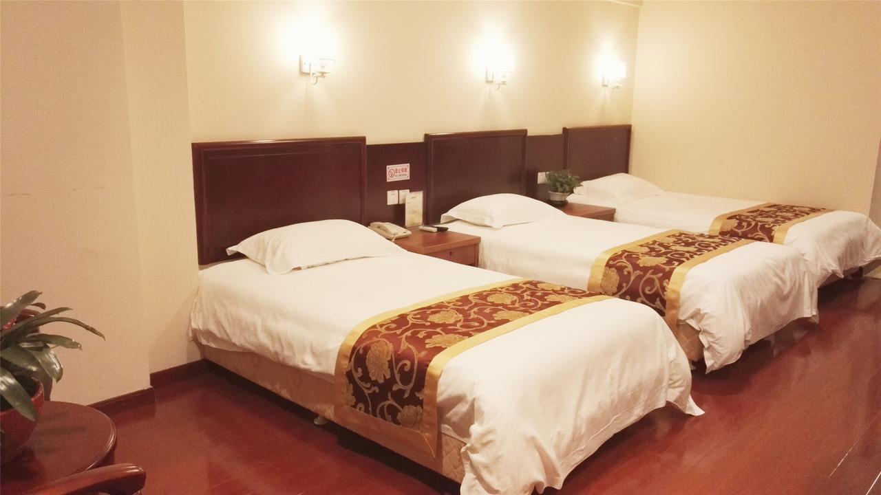 Greentree Inn Jiangsu Wuxi New District Airport Business Hotel Eksteriør billede